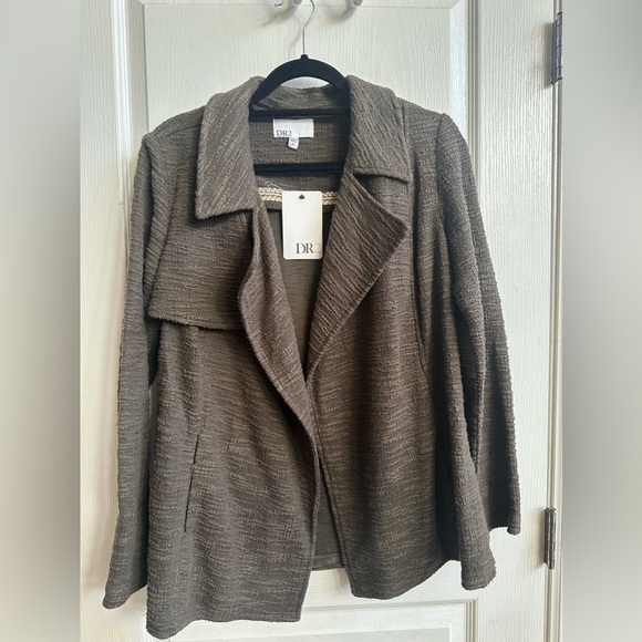 DR2 blazer jacket L olive green - Picture 1 of 5